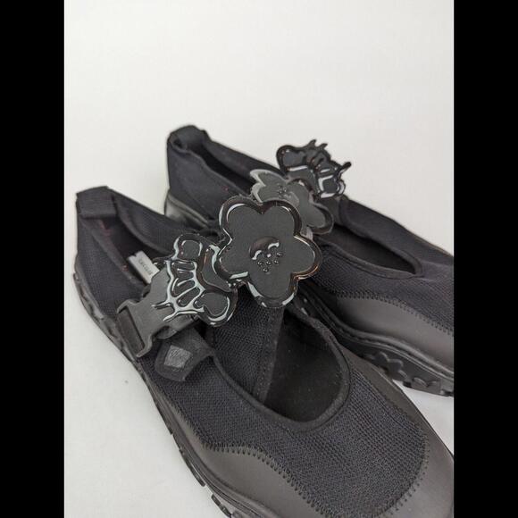 [SOLD] CECILIE BAHNSEN Womens Sz US 11 'GITTE' Black Mary Jane Sneakers Flat 41 - Picture 2 of 12